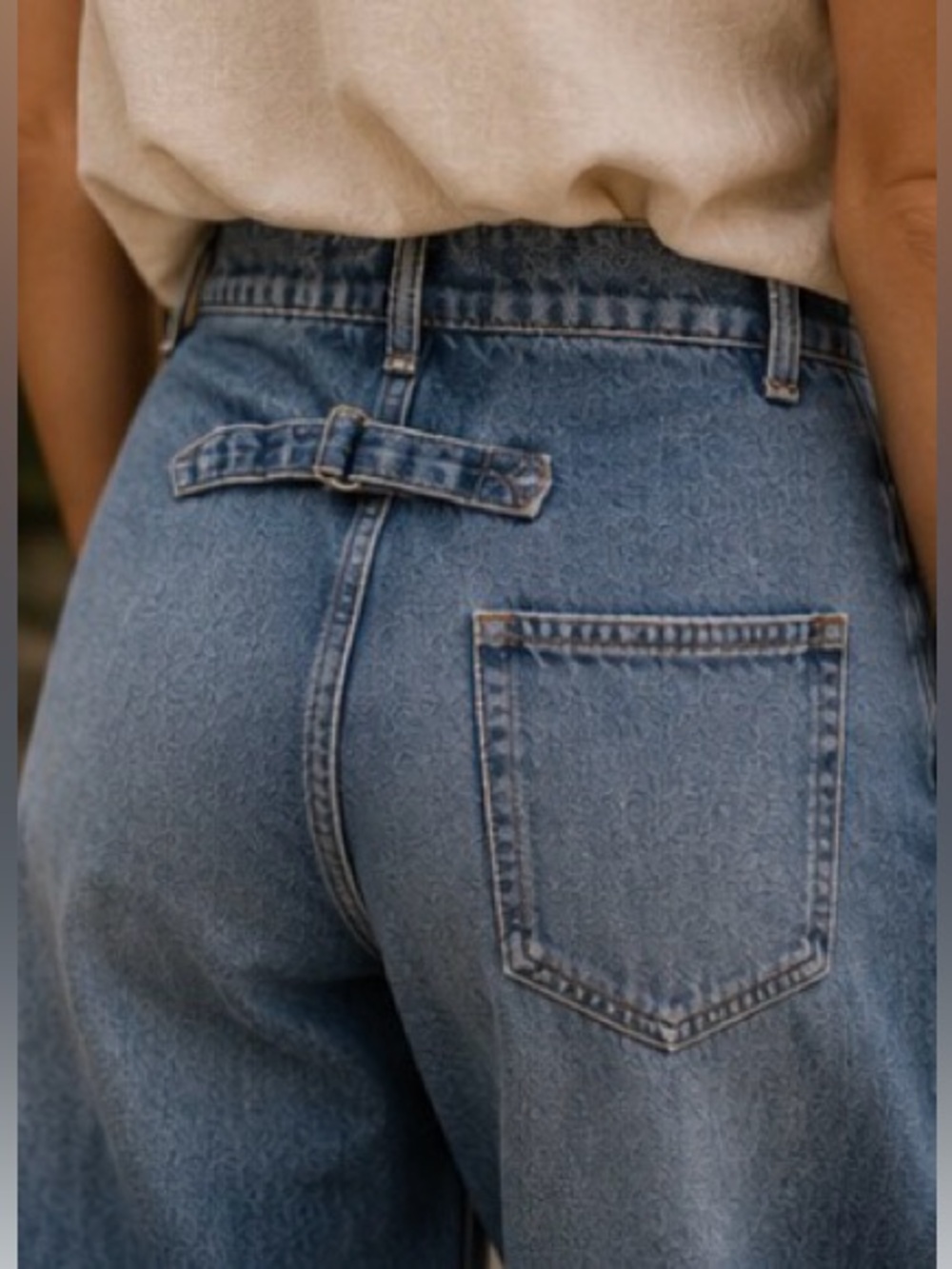 High Rise Barrel Jeans - Picture 4 of 13